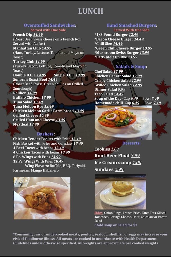 Richie's Cafe Menu image 1